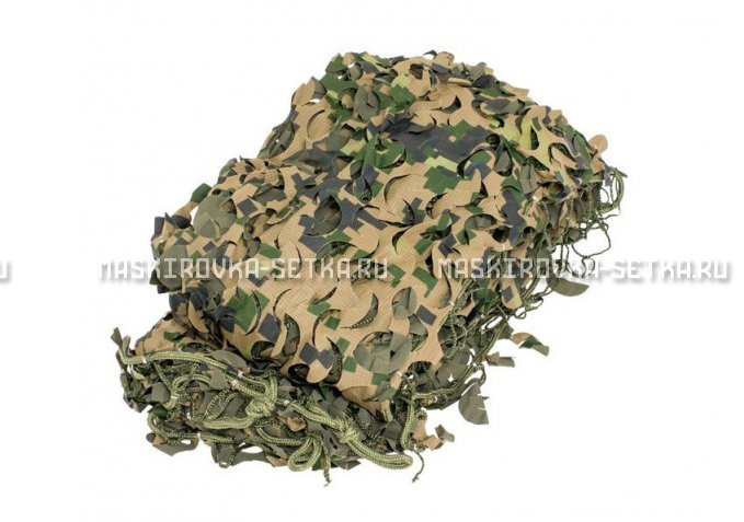 Массеть Camosystems Пейзаж-Профи Лес 3D 1,8х3 м  – купить по цене 3850 руб. в интернет-магазине в городе Томск картинка 1