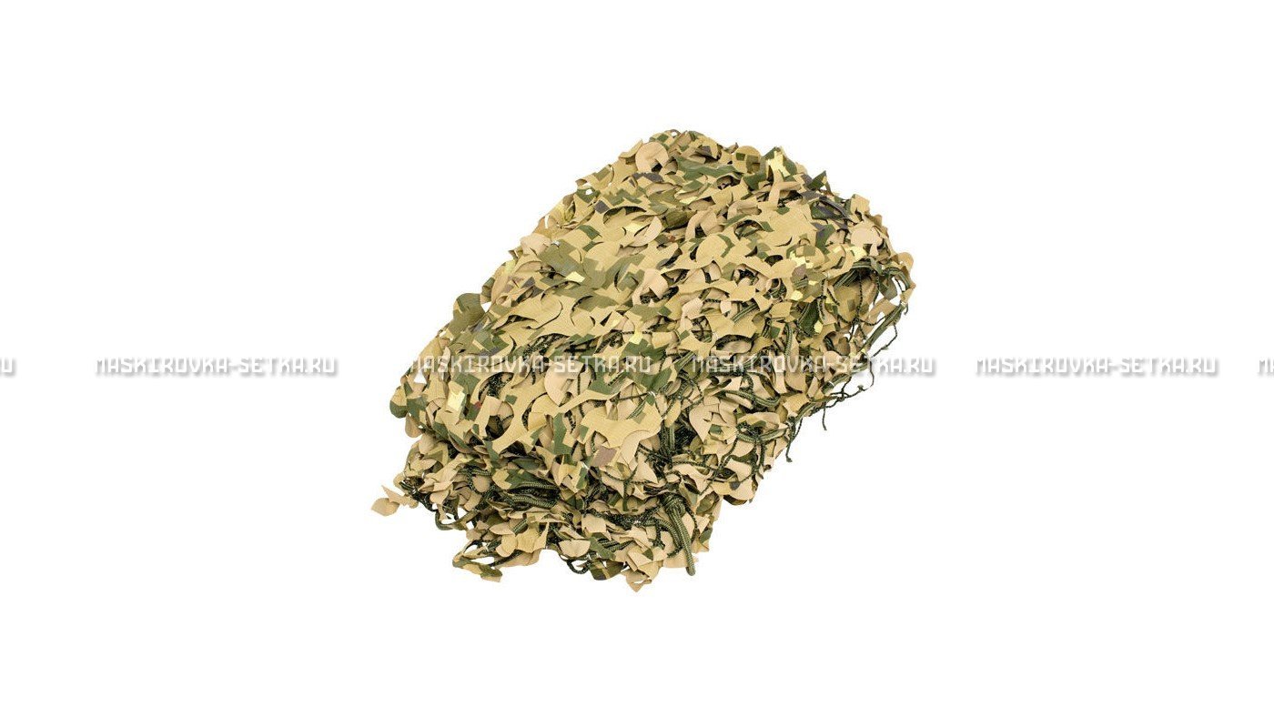 Массеть Camosystems Пейзаж-Профи Милитари 3D 1,8х3 м  – купить по цене 3850 руб. в интернет-магазине в городе Томск картинка 6