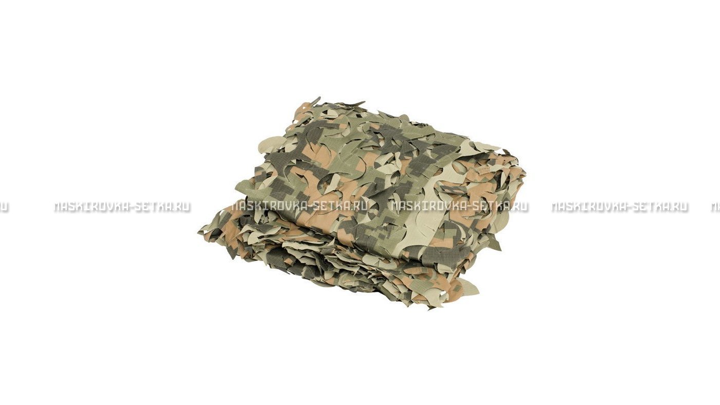Сетка Camosystems Пейзаж Полынь 3D 2,4х6 м  – купить по цене 6200 руб. в интернет-магазине в городе Томск картинка 6
