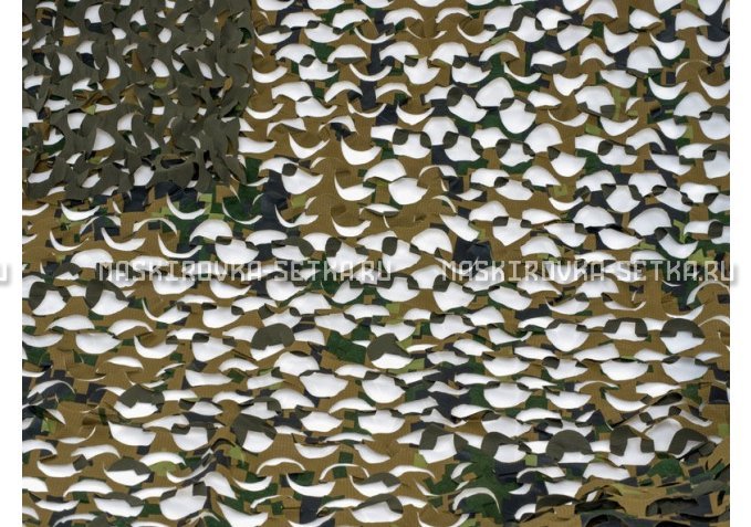 Сетка Camosystems Пейзаж Лес 3D 2,2х50 м  – купить по цене 49500 руб. в интернет-магазине в городе Томск картинка 2