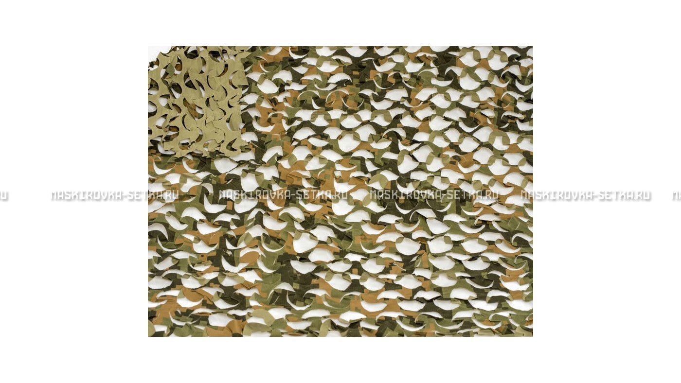 Сетка Camosystems Пейзаж Полынь 3D 2,4х6 м  – купить по цене 6200 руб. в интернет-магазине в городе Томск картинка 7