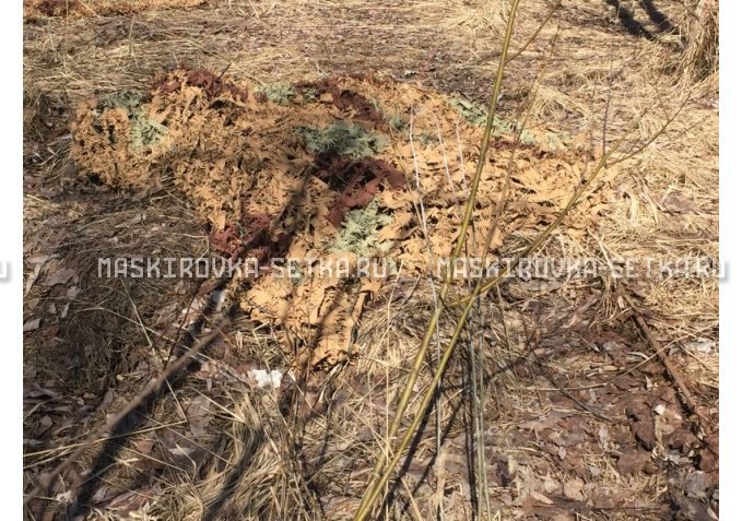 Маскировочная сеть МКТ-3П Камыш 2х3 м – купить по цене 3200 руб. в интернет-магазине в городе Томск картинка 5
