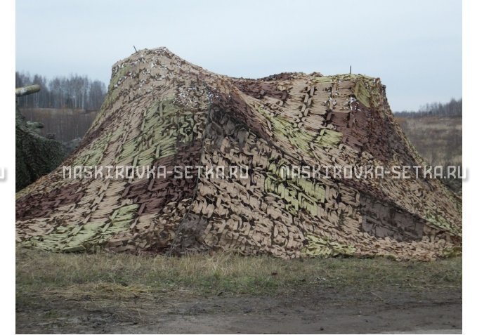 Маскировочный комплект МКТ-2П 12х18 м Поле без АП – купить по цене 58200 руб. в интернет-магазине в городе Томск картинка 2
