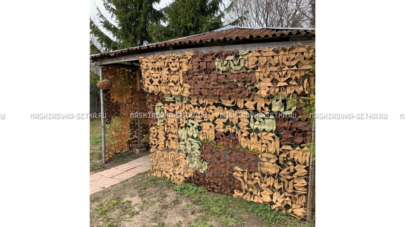Маскировочная сеть МКТ-2П Поле 3х3 м – купить по цене 3100 руб. в интернет-магазине в городе Томск картинка 41