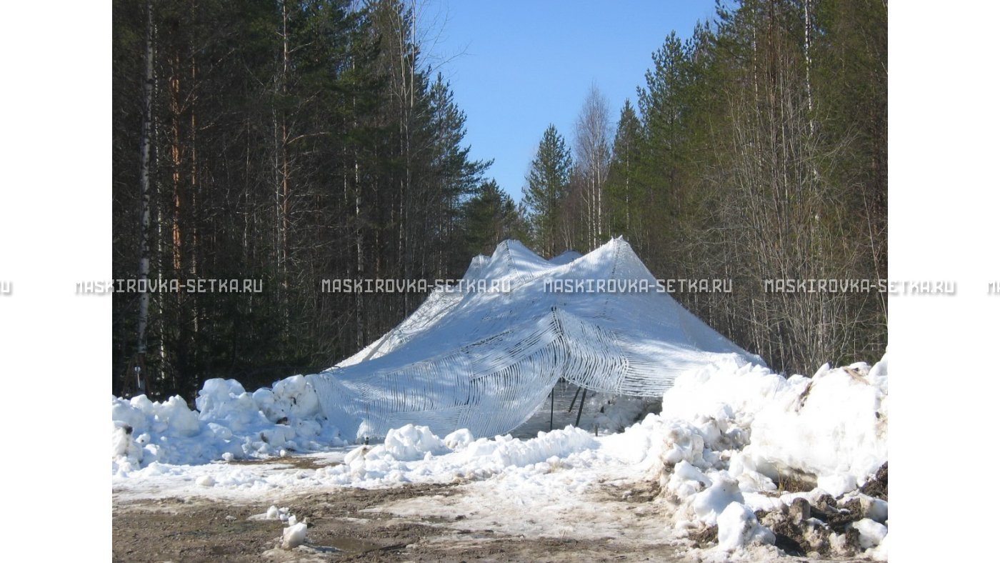 Маскировочный комплект МКТ-2С Снег 9х12 м без АП – купить по цене 29500 руб. в интернет-магазине в городе Томск картинка 27