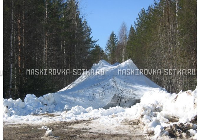 Маскировочный комплект МКТ-2С Снег 9х12 м без АП – купить по цене 29500 руб. в интернет-магазине в городе Томск картинка 4