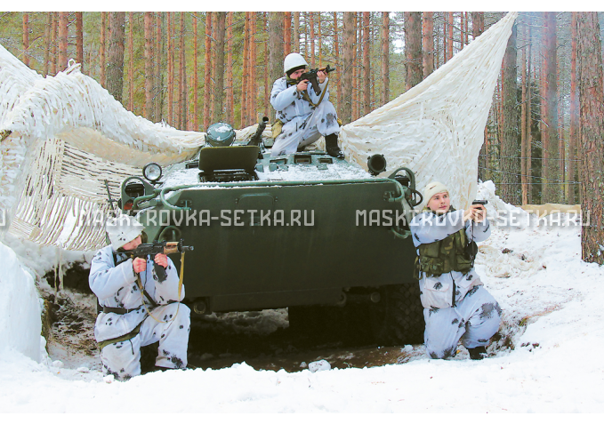 Маскировочный комплект МКТ-2С Снег 9х12 м без АП – купить по цене 29500 руб. в интернет-магазине в городе Томск картинка 6