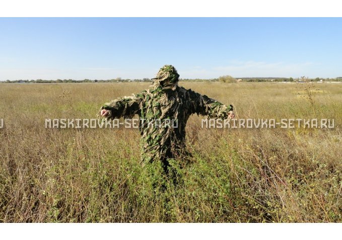 Маскировочный халат Taganrog Кикимора – купить по цене 3550 руб. в интернет-магазине в городе Томск картинка 1
